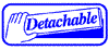 detachable